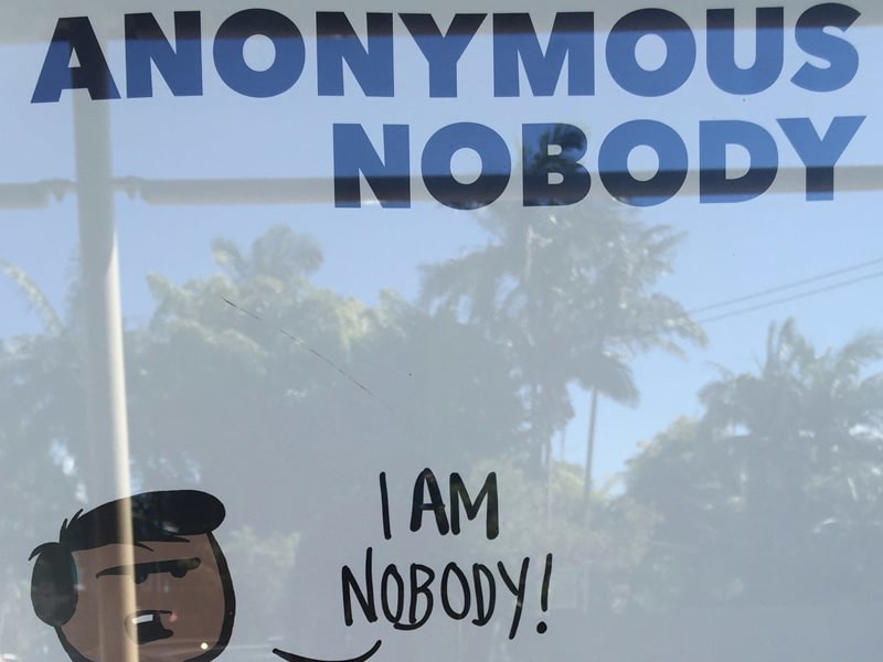 I am nobody
