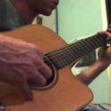Experimental Guitar Jamming on Acoustic Open D Tuning by Ylia Callan Guitar