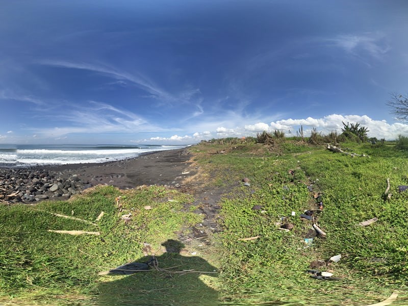 Wide camera in Bali the Island of the GODS