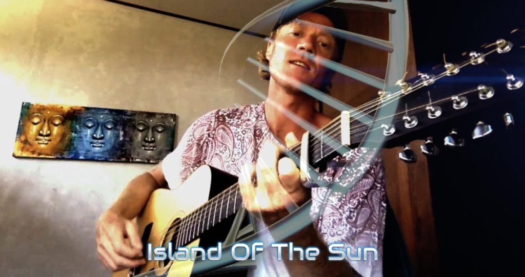 Ylia Callan Guitar Island of the SUN Official Acoustic Music Video